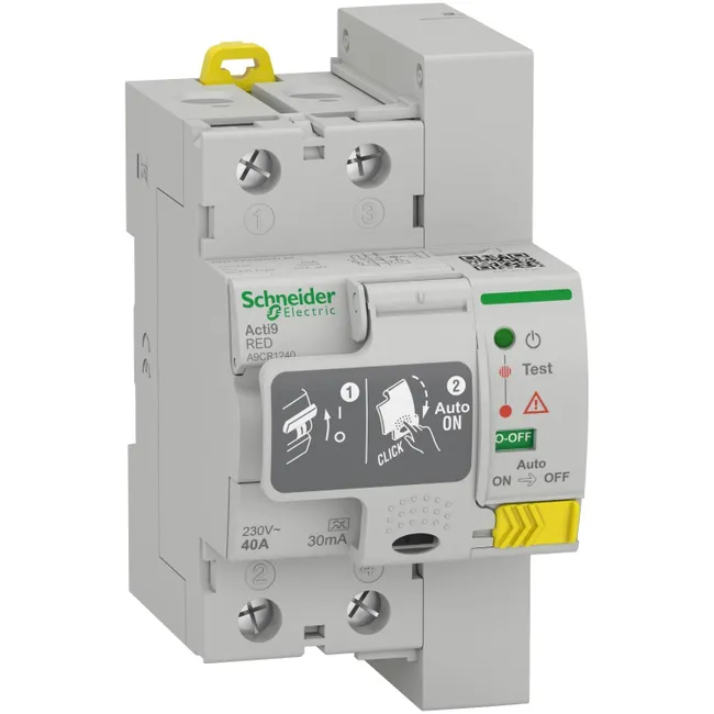 Diferencial rearmable 2P 40A 30mA